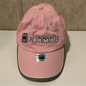 Farmall IH International Harvester Pink Baseball Cap Womens Trucker Hat